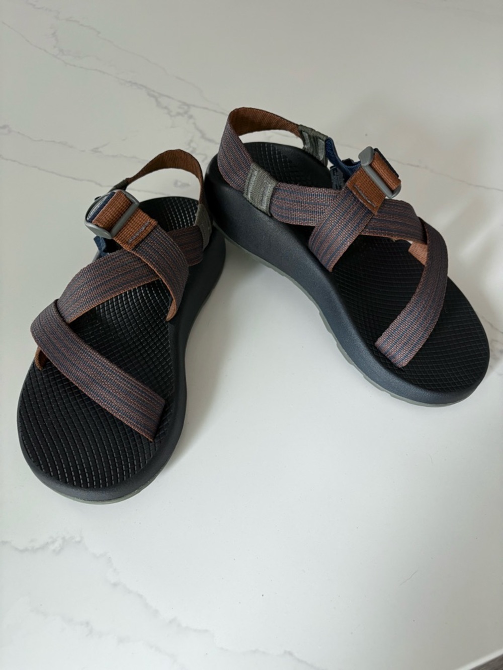 CHACO Men's Z/1 Classic Sandals - Stitch Cafe - Picture 3 of 12